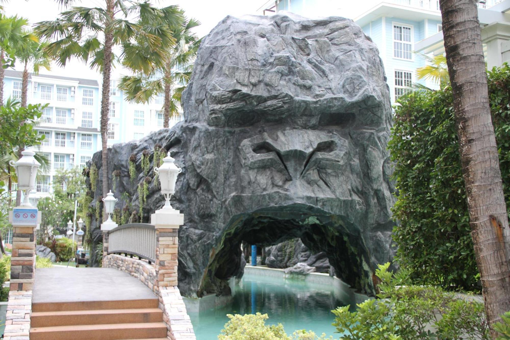 Grand Florida芭提雅带免费游泳池温泉桑拿浴和健身房瑜伽室私家海滩公寓e206 Nacsomtien Kültér fotó