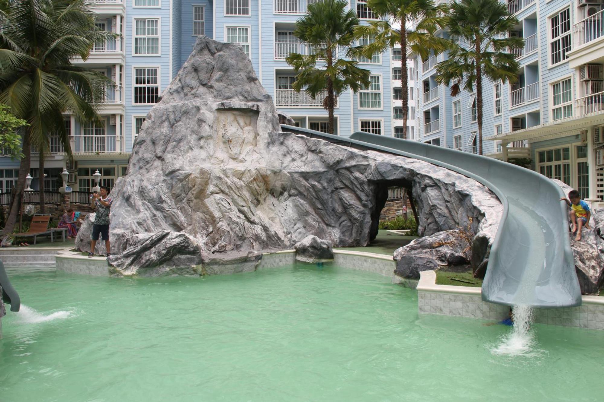 Grand Florida芭提雅带免费游泳池温泉桑拿浴和健身房瑜伽室私家海滩公寓e206 Nacsomtien Kültér fotó