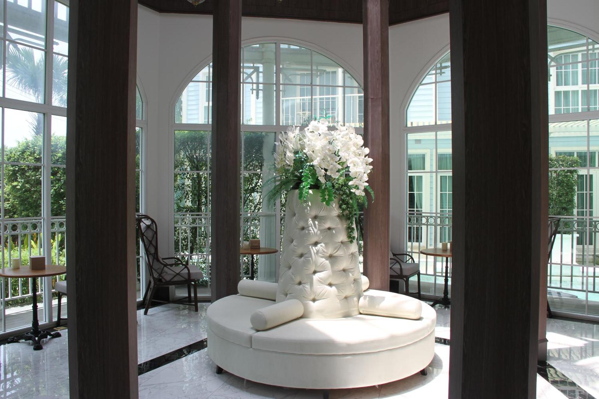 Grand Florida芭提雅带免费游泳池温泉桑拿浴和健身房瑜伽室私家海滩公寓e206 Nacsomtien Kültér fotó